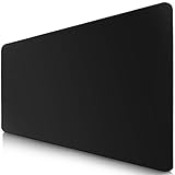 Sidorenko Gaming Mauspad XXL in schwarz - Großes Mousepad 900x400 mm -...