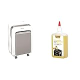 Fellowes Aktenvernichter 15 Blatt High Security, Papierschredder für Büro,...