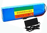 ZHANGshouf 36V Li-Ion Akku 36V 30000mAh 10S3P Li-Ion Akku Pack für Elektrofahrräder 36V...