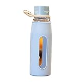 LUTY Premium Cup überarbeitete Wasserflaschen, transparente Wasserflasche mit...