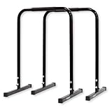 Powrx Dip Barren (Paar) inkl. Workout | Push Up Stand Bar | Dip Station | Fitness Rack |...