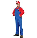 VISVIC Super Mario Luigi Bros Cosplay Kostüm Outfit Kostüm Unisex Herren Damen...