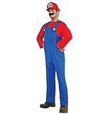 VISVIC Super Mario Luigi Bros Cosplay Kostüm Outfit Kostüm Unisex Herren Damen...