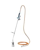 CFH Abflammgerät GV 900 inkl. Gasdruckregler DR 114 und Gasschlauch - Unkrautbrenner Gas...