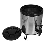 TOGEVAL Edelstahl Isolierter Getränkespender Doppelwand Heiß kalt Kaffeeausgabe...