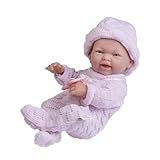 jc toys 18453 Mini La Newborn Baby Doll Rosa Minipuppe, 24 cm