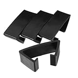 TOVINANNA 4 Stück Teiliges Rattanmöbel Clips Schwarz Innendurchmesser Patio Wicker Sofa...