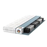 BMM Matratze 140x200 cm Ortho Medic Taschenfederkernmatratze Härtegrad...