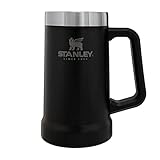 Stanley Adventure Vacuum Stein 709 ml - Thermobecher Mit Henkel Hält Bier Für 7 Stunden...