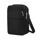 Soul-Cats Umhängetasche Schultertasche Herrentasche klein Cross Bag Organizer Handytasche...