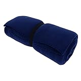 Alipis Einfarbige Polarfleece Schlafdecke Für Camping Und Zuhause Weiche Warme Decke Als...
