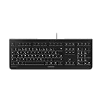 CHERRY KC 1000, Kabelgebundene Tastatur, Deutsches Layout (QWERTZ), Plug & Play über...