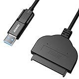 BENFEI SATA auf USB-Kabel, 2-in-1 USB C/USB 3.0 auf SATA III...