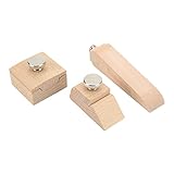 dsheng Holz-Schleifklotz, komfortabler Griff Holz-Schleifpapierklotz Buchenholz Edelstahl...