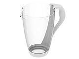 PearlCo Glas-Wasserfilter (weiß) - Ersatzkanne ohne Zubehör