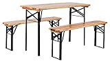 Stagecaptain BB-117 Hirschgarten Bierzeltgarnitur für Balkon - Kurze Version...
