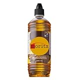 Moritz 1 Liter Bio Lampenöl Citronella biologisches Lampen Öl auch für Petroleum Lampen...