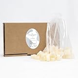 Florex Schafmilchseife in Herz-Form – 50 Stück Mini-Gästeseifen – Handgemachte...