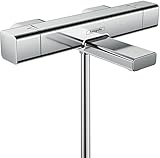 hansgrohe Ecostat E Aufputz Wannenthermostat (für 2 Funktionen) Chrom,...