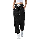 Khakifarbene Baumwollhose für Damen, Anzughose für die Arbeit, gerades Bein, Jogginghose...