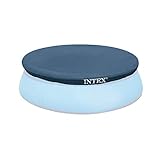Intex 28020 Easy Pool Cover, PVC, Blue, 244 cm