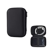 Festplattentasche Festplatten Case HDD Case Für 2,5 Zoll Festplatten und SSD,...
