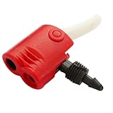 Gdfnmogo Für Fahrradpumpe Ersatzkopf, Dual Ventil Pumpenadapter für und Ventile,...