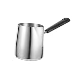 WATIIFUFU Blumenbecher Ziehen Kanne Mit Deckel Milch Geschossen Fritteuse Milchkochtopf...