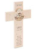Bärenfreunde® - Personalisiertes Taufkreuz mit hochwertigem Spezial-Druck aus...