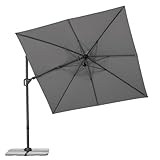 Schneider Ampelschirm VIVASOL 270 x 270 cm – 3-fach verstellbar, UV-Schutz, air-vent,...