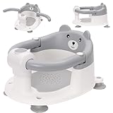 Badewannensitz Baby ab 6-24 monate Badesitz Baby mit 4 Starken Saugnäpfen...