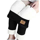 Soupliebe Leggins Blickdicht Schwarz,Thermoleggins Für Mädchen Fleece...