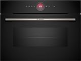 Bosch CMG7241B2 Kompakt-Backofen Kombi mit Einbau-Mikrowelle, HomeConnect, AirFry:...