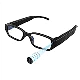 Spionagekamera-Brille mit Video-Digital-Camcorder, unterstützt TF-Karte mit bis...