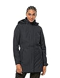 Jack Wolfskin Damen Madison Avenue Coat Mantel, Grau (phantom), XXL