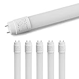 ZONE LED SET - LED Röhren 60cm, neutralweiß (4000K), 160LM/W, 1120 Lumen, T8, G13-7W...