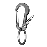 ResafeLy Titan-Karabiner-Clip, Karabiner für Schlüssel, multifunktionaler...