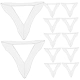 Garneck 30 Stück Zauberwürfelbasis Anzeige Mini Stand Würfelständer Plastik...
