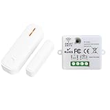 Lichtschalter, Tedeligo Funk Abluftsteuerung mit Fenster-Magnetkontakt und...