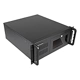 Unykach Gehäuse Rack 4U 19 Zoll UK4229 EVO, Tiefe 480 mm, 2 USB3.0, 1 Lüfter...