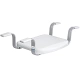 Weinberger Badewannensitz | Sitzbrett | Belastbar bis 150 kg | Anti-Rutsch | Wannenbreite...