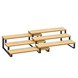 SONGMICS Gewürzregale, Küchenregale stehend, Küchen-Organizer, 2er Set,...