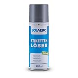 SOLAERO Etikettenentferner (200ml) | Klebstoffentferner für Etiketten &...