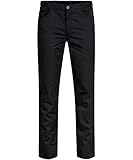 Größe 62 Greiff Gastro Moda Herren Cuisine Basic 5-Pocket-Hose Regular Fit Schwarz...