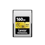 Lexar Professionelle 160 GB CFexpress Typ A Gold Series Speicherkarte, bis zu 900 MB/s...