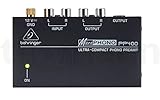Behringer MICROPHONO PP400 Ultrakompakter Phono-Vorverstärker