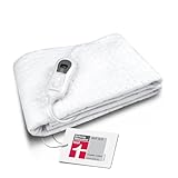Medisana HU 665 Wärmeunterbett 150 x 80 cm, Heizdecke mit Abschaltautomatik und...
