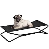 PawHut Hundeliege Outdoor, Erhöhtes Hundebett für kleine und mittelgroße Hunde,...