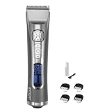 JAGUAR Haarschneidemaschine J-CUT 60 Li Silver | Profi Haarschneider für Akku- und...