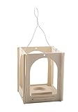 Pebaro 849 849-Holzbausatz Laterne zum Selbermachen, ohne Kleben mit Teelichhalterung,...